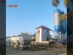 HZS65 Concrete Batching Plant 65m3/h capacity